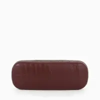 Футляр для очков Июнь2503, 16*5,8*3 см, хлопушка, коричневый