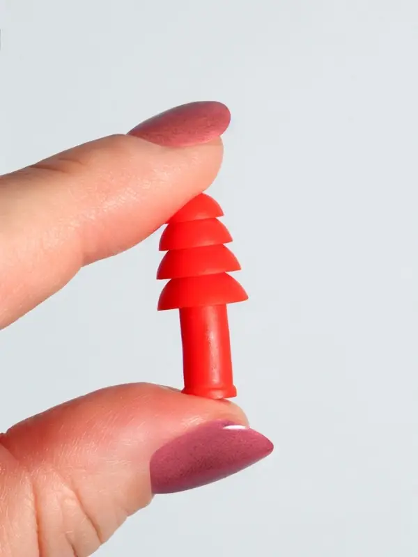 Беруши, 3&times;1.3 см, в футляре, фасовка 10 шт., силиконовые, МИКС