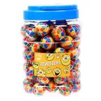 Мяч каучуковый, попрыгунчик &laquo;Поиграем?&raquo;, в банке, 80 шт