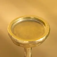 Подсвечник &laquo;Креманка&raquo;, 26 см, алюминий, золото