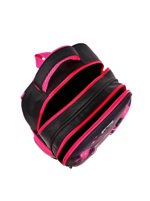 Рюкзак каркасный школьный, 39 х 30 х 14 см, Calligrata "Котик"