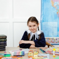 Набор первоклассника в папке, Calligrata, «Бабочка», 40 предметов Набор первоклассника в папке, Calligrata, «Бабочка», 40 предметов