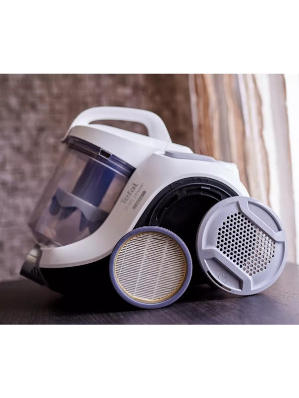 Пылесос с контейнером Swift Power Cyclonic TW2947EA, белый
