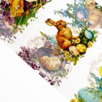 Набор для украшения яиц &laquo;Цыплята ретро&raquo;, 9 х 16 см