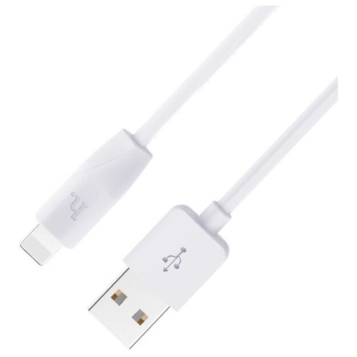 Кабель Hoco X1, Lightning - USB, 2.4 А, 3 м, белый Кабель Hoco X1, Lightning - USB, 2.4 А, 3 м, белый