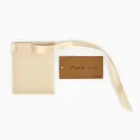 Мешочек подарочный из хлопка &laquo;Спасибо&raquo;, 7 х 9 см +/- 1.5 см