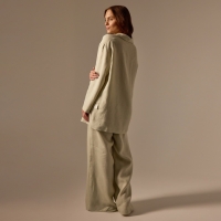 Костюм женский домашний (рубашка и брюки) SL HOME р. S, светло-зеленый