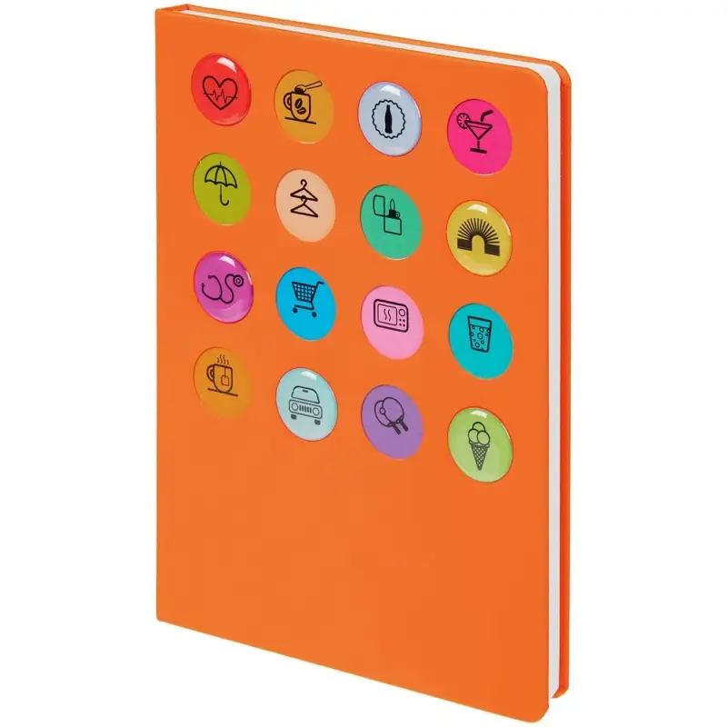 Ежедневник &laquo;История изобретений&raquo;, недатированный, оранжевый