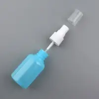 Бутылочка для хранения, с распылителем, 50 мл, голубая