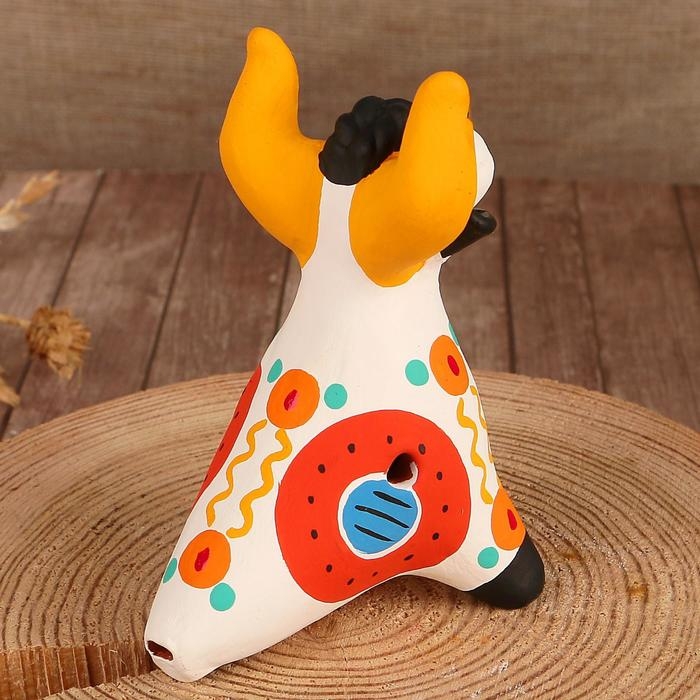 Дымковская игрушка &laquo;Свистулька Лошадка&raquo; 8&times;9&times;4 см, микс