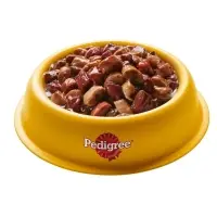 Влажный корм Pedigree для собак, говядина/ягненок в соусе, пауч, 85 г