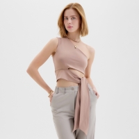 Топ женский MINAKU : Casual Collection цвет бежевый, р-р 46 Топ женский MINAKU : Casual Collection цвет бежевый, р-р 46