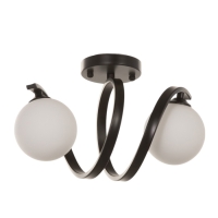 Бра Nadine 2х10Вт GU10 черный 30х16х32см