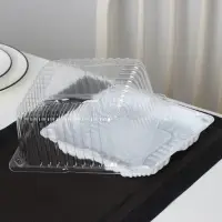 Крышка для тортницы пластиковая одноразовая ИП-43, 18,5&times;18,5&times;10,5 см, внутренний 16&times;16&times;10 см, 480 шт/уп