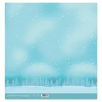 Бумага для скрапбукинга &laquo;Лучший подарок&raquo;, 30,5 х 30,5 см, 180 г/м&sup2;