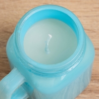 Свеча вотивная в стеклянной баночке, 100 г, бергамот