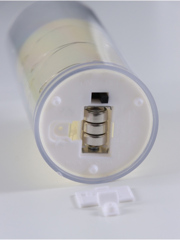 Ночник свеча Ночник свеча "Романтик" LED 3xLR44 5,5х5,5х12,,5см