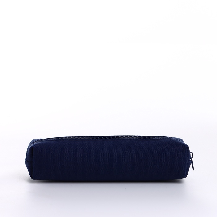 Косметичка-пенал на молнии, цвет синий Косметичка-пенал на молнии, цвет синий