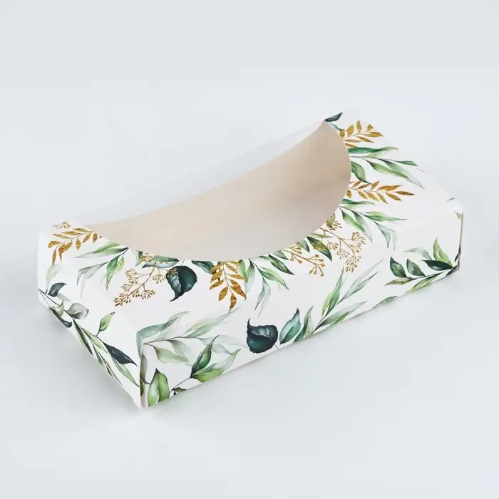 Коробка складная &laquo;Веточки&raquo;, 20&times;10&times;5 см