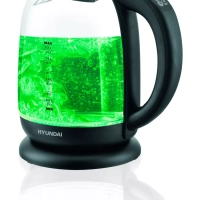 Чайник HYK-S3809 1.7л. 2200Вт черный