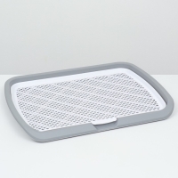 Туалет открытый со столбиком 65 х 6,5 х 5 см, серый Туалет открытый со столбиком 65 х 6,5 х 5 см, серый