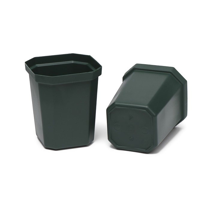 Набор для рассады: стаканы по 300 мл (10 шт.), поддон 41 &times; 17 см, цвет МИКС