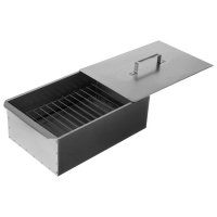 Мангал-коптильня 2 в 1 &laquo;Кедр&raquo;, сталь холоднокатанная