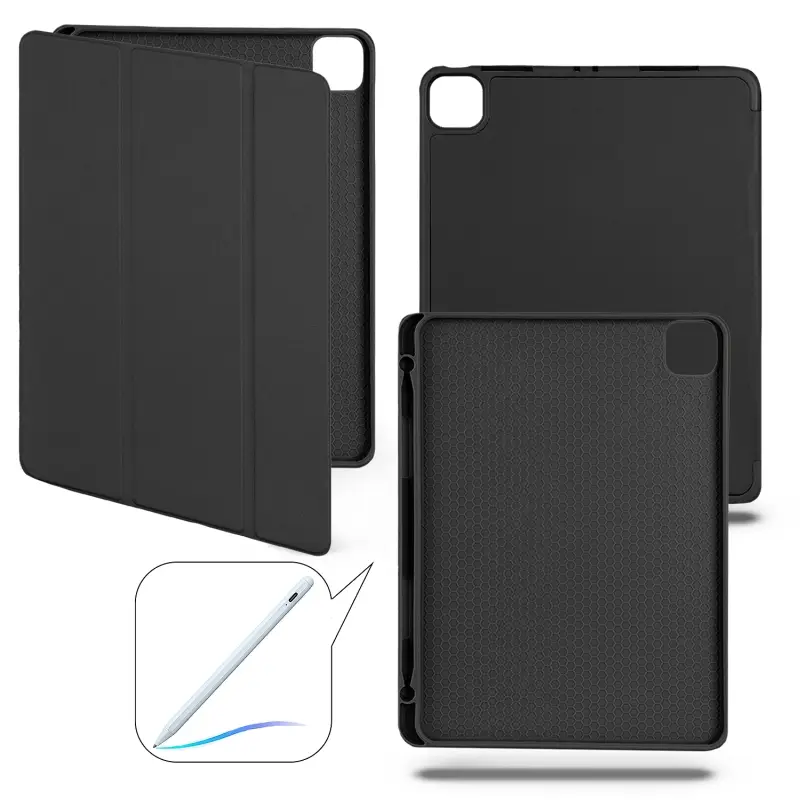 Чехол-книжка iPd Air 13 (2024) Smart case (Pencil) Black №8