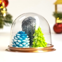 Фигурное мыло - набор "Сова, елка, шишка" 120гр Фигурное мыло - набор "Сова, елка, шишка" 120гр