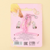 Бижутерия «Живи мечтой» набор для девочек: серьги клипсы и кулон , 8 х 9 см Бижутерия «Живи мечтой» набор для девочек: серьги клипсы и кулон , 8 х 9 см