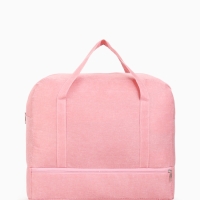 Сумка дорожная на молнии, розовая Сумка дорожная на молнии, розовая