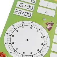Обучающая игра "Знакомимся с часами", пиши и стирай Ио4_31314