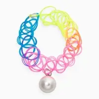 Браслет детский набор 3 шт. "Выбражулька" замок, силиконовый, разноцветный