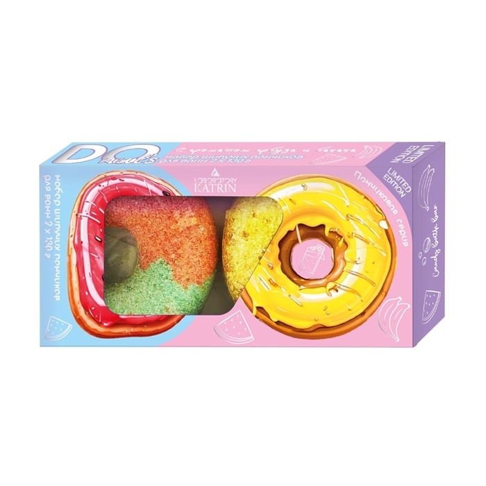 Набор бомбочек для ванн Summer Donut's 260 г Набор бомбочек для ванн Summer Donut's 260 г