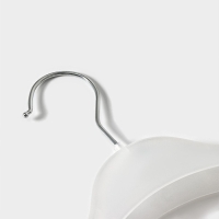 Плечики - вешалка для одежды, 38&times;23 см, цвет прозрачный