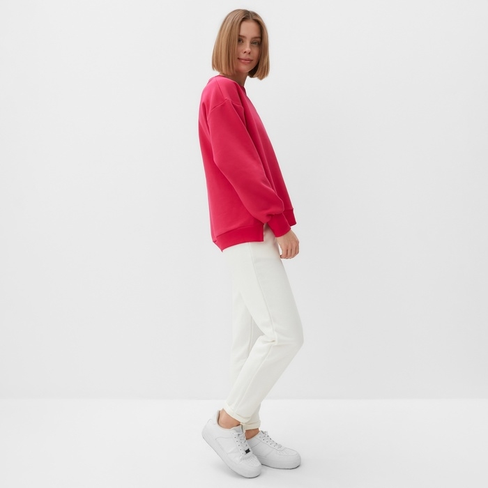 Костюм (свитшот, брюки) MINAKU: Casual Collection цвет фуксия, размер 42 Костюм (свитшот, брюки) MINAKU: Casual Collection цвет фуксия, размер 42