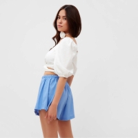 Шорты женские MIST Summer time, голубой, р. 48 Шорты женские MIST Summer time, голубой, р. 48