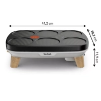 Электрическая блинница Crepier Gourmet PY900D12 с насадками