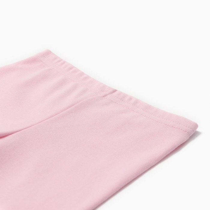 Комплект для девочки (футболка и велосипедки) MINAKU, цвет розовый, рост 110 см