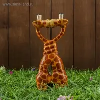 Сувенир &laquo;Целующиеся жирафы&raquo;, 25&times;4&times;10 см, дерево