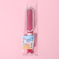 Расчёска массажная, 4 &times; 21 см, цвет МИКС