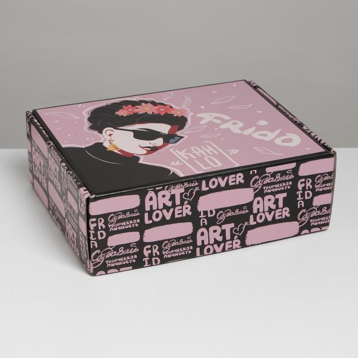 Коробка подарочная складная, упаковка, &laquo;Фрида&raquo;, 27 х 21 х 9 см