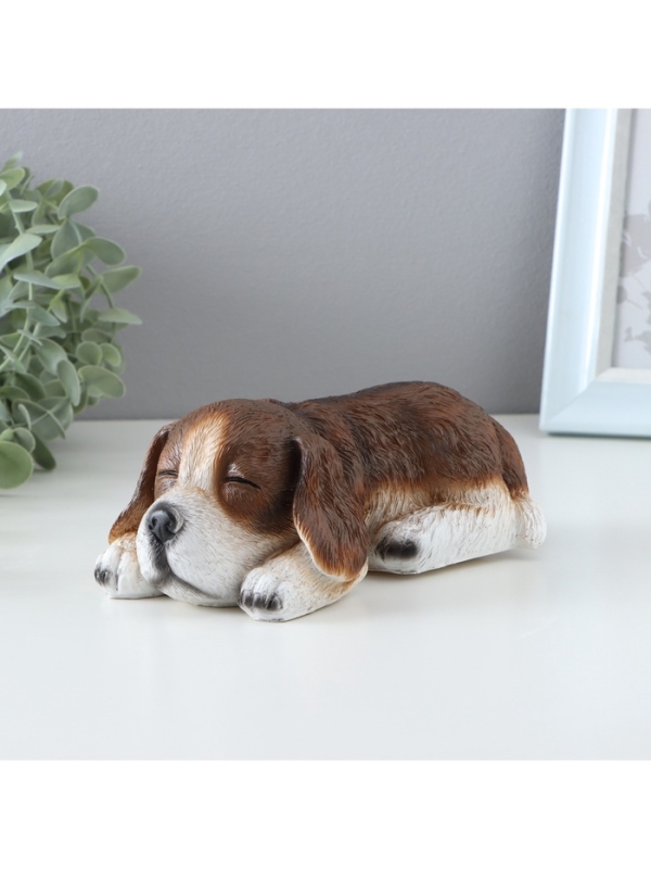 Фигурка "Песик спит" 18х9х8см