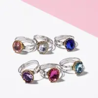 Кольцо детское Выбражулька &laquo;Драгоценность&raquo;, безразмерное, МИКС