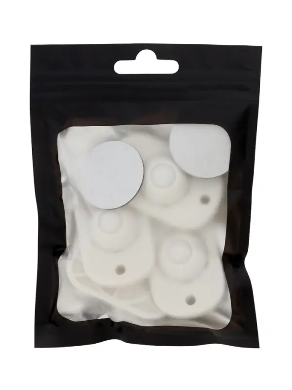 Колесо мебельное ТУНДРА, 45х28 мм, поворотные, шар, с клеевой основой, набор 4 шт