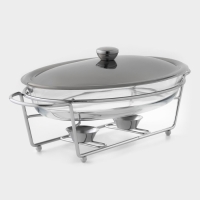 Мармит из жаропрочного стекла, 3 л, 44×25×17 см, с крышкой, на подставке Мармит из жаропрочного стекла, 3 л, 44×25×17 см, с крышкой, на подставке