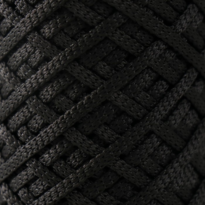 Шнур для вязания 100% полиэфир, ширина 3 мм 100м (чёрный)