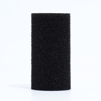 Губка круглая № 2, среднепористая 30 PPI, 6 х 6 х 12 см, черная Губка круглая № 2, среднепористая 30 PPI, 6 х 6 х 12 см, черная