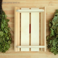 Абажур угловой &laquo;Лист&raquo; 34х25х8 см  "Добропаровъ"