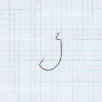 Крючки офсетные Kujira Spinning 570, цвет BN, № 1, 5 шт. Крючки офсетные Kujira Spinning 570, цвет BN, № 1, 5 шт.